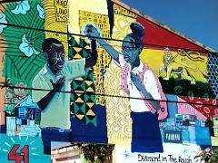 03D More Love, One Love mural by Th3rdEyeStudios (Houston Texas) Paint Jamaica street art in Kingston Jamaica